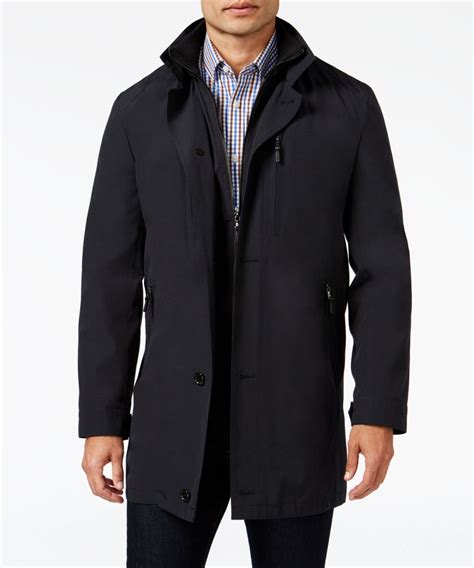 mens michael kors rain jacket|michael kors jacket waterproof.